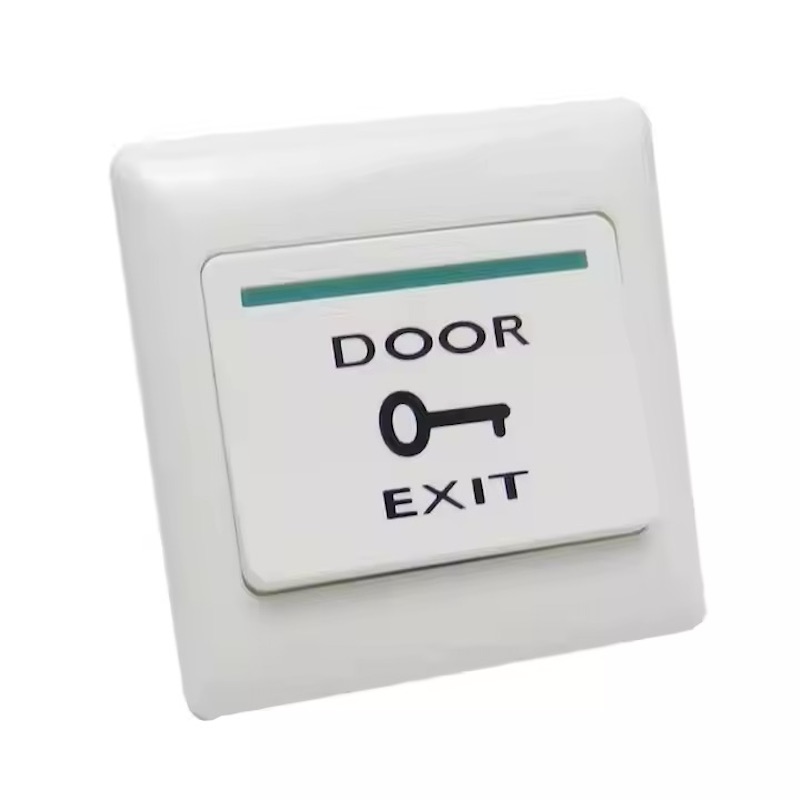Bouton Poussoir Sortie Plastique Blanc DL-DEB02