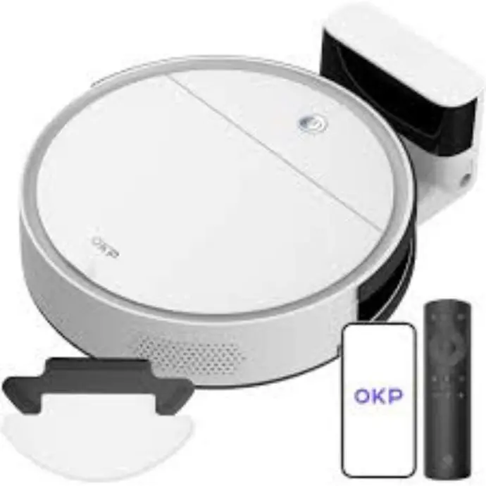 Aspirateur Serpillière wifi APP socle chargeur IP20 AC180-240V 50/60Hz A7