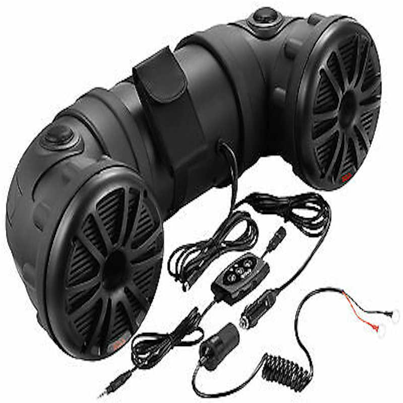 Système audio marine bluetooth 450W 165mm prise allume cigare Matrix ATV65B