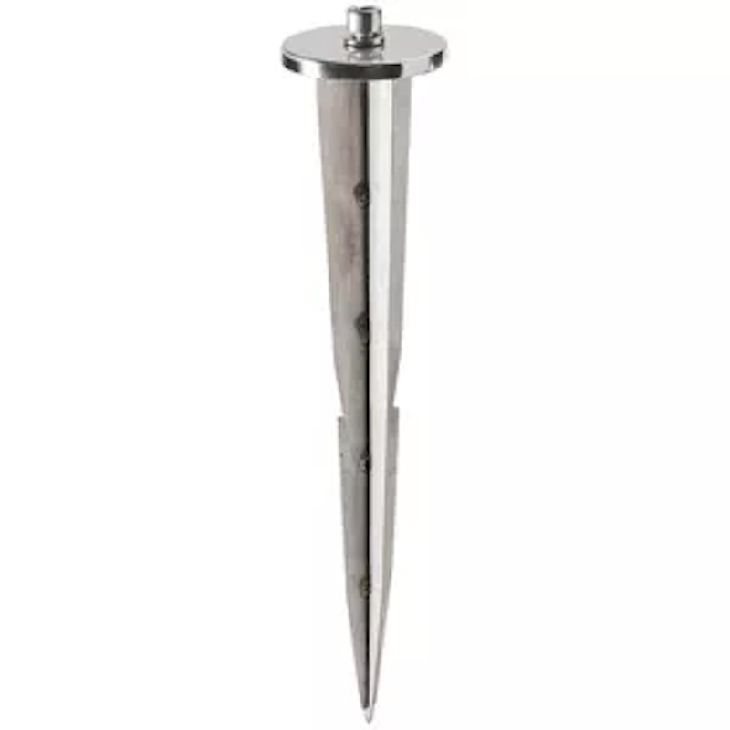 Piquet aluminium alu pour projecteur et garden light