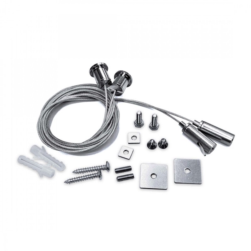 Fixation suspendu 2 filins
