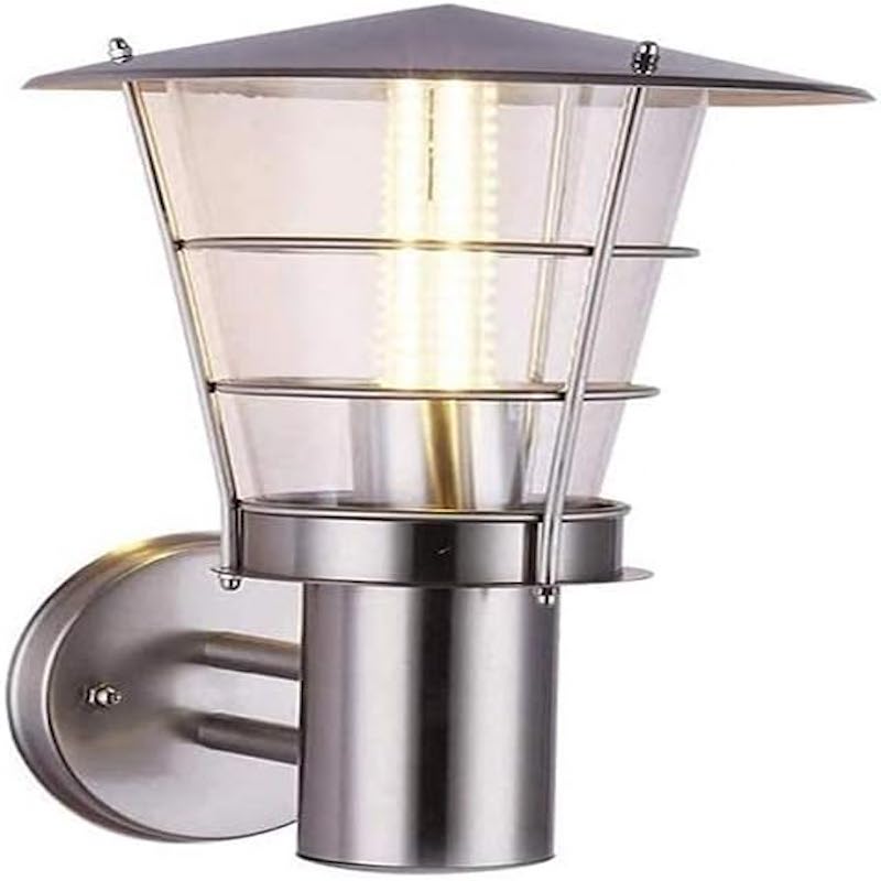 Applique inox E27 SB IP65 AC180-240V 50-60Hz