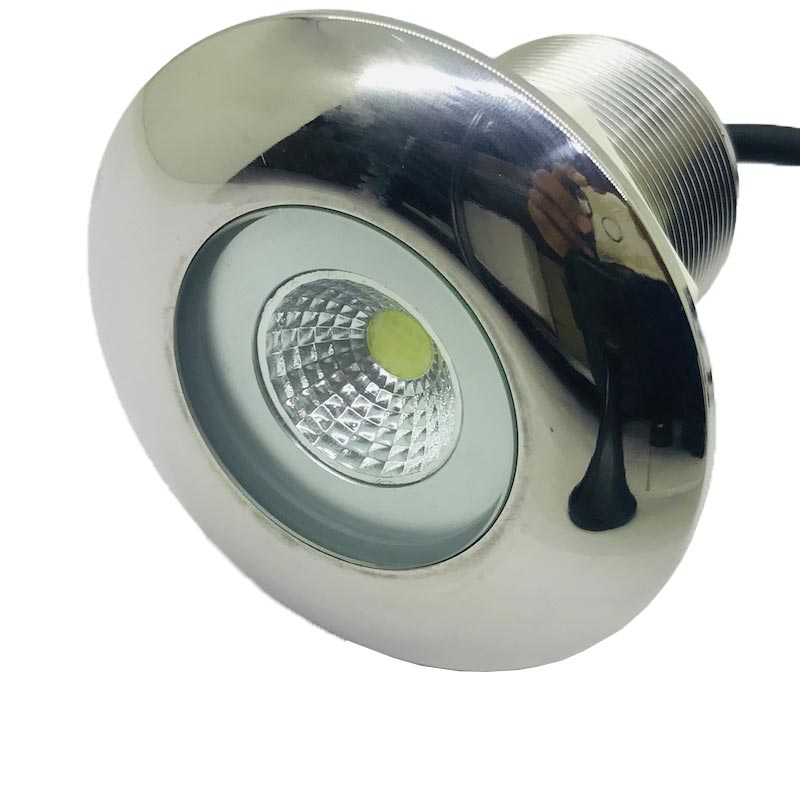 Ampoule piscine 3W RGB commande et interrupteur 18SMD5050 Plastique Blanc 300Lm IP68 95*130mm E59*110mm AC12V HG-PL-3W-C(S5)-T (copie)