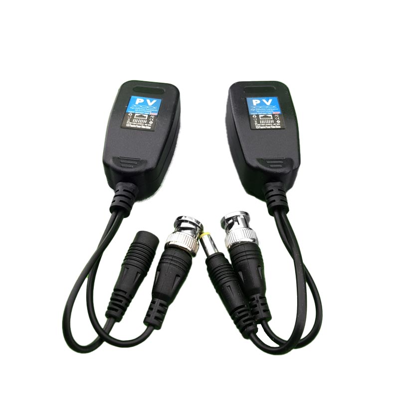 Connecteur BNC/DC vers RJ45 POE TX/RX IP20 PST-HD-PV01