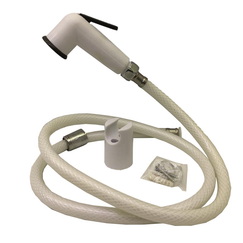 Kit douchette 1.2 mètres PVC Blanc SF29010