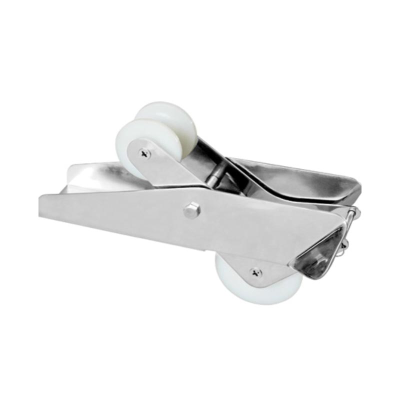 Butée d'étrave à rouleau Inox 316 Lar96mm L328mm SF30203-2