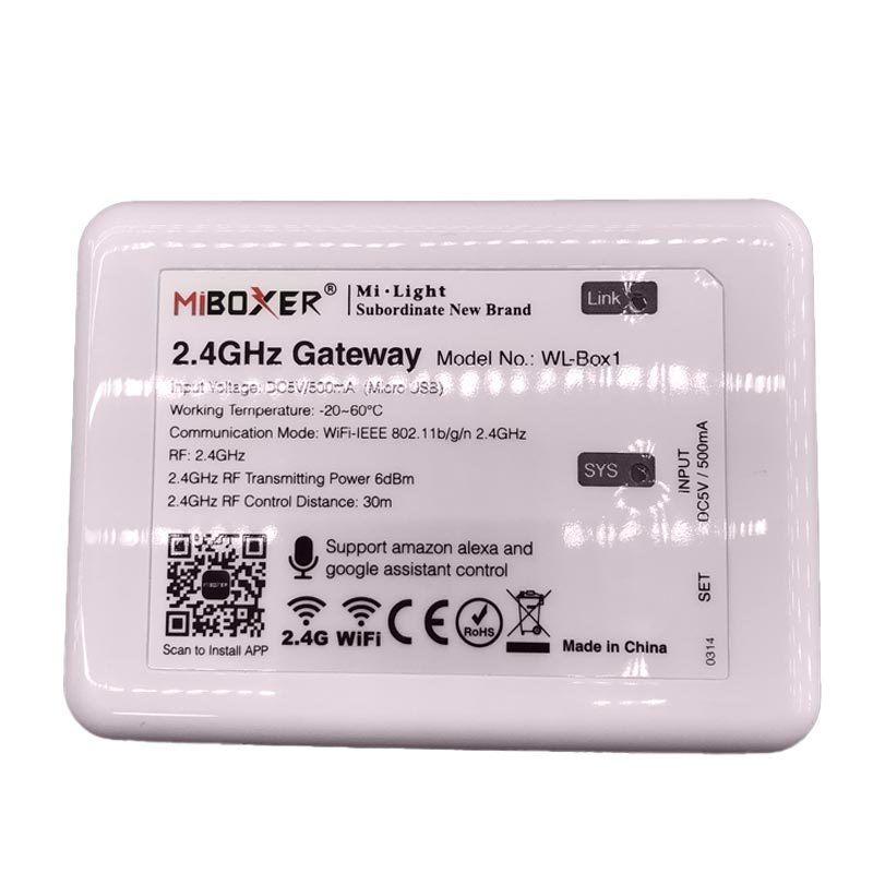 Contrôleur DILICONT RGB/CCT WIFI RF 2,4G 90*65*15mm DC5V