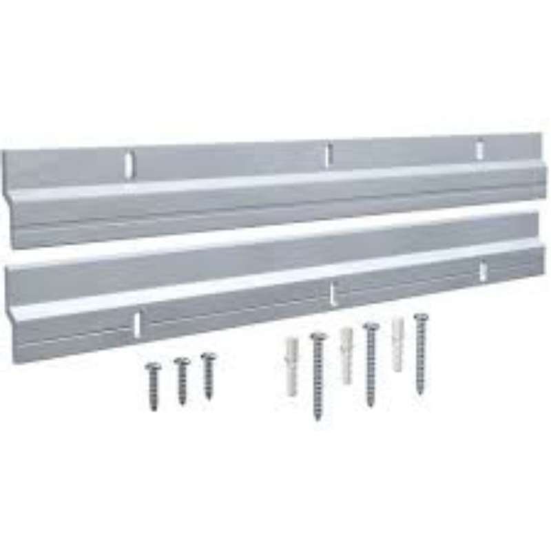 Fixation suspendu pour rail avec chapeau Noir (copie)