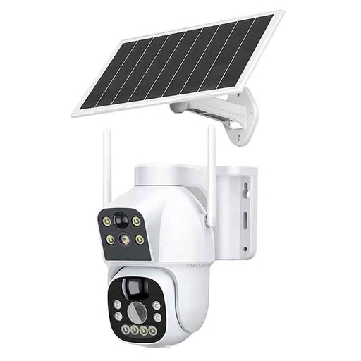 [VIDCAM10135] Caméra Wifi Solaire PTZ 2" two EYES 1080P 2.0MP Camhipro
