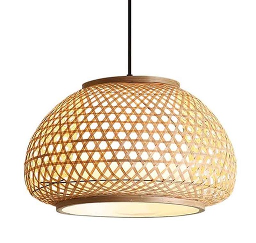 [ECLSUS03892] Suspension Bambou DILIMUSH E27 AC85-265V