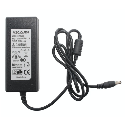 [VIDSURTRA07234] Transformateur 12V 5A pour 16CH AHD PST-CA03