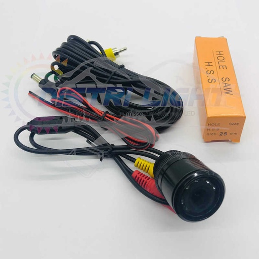 [AUTCAM50230] Caméra de recul à encastrer diamètre 25mm CMS-250B DC12V