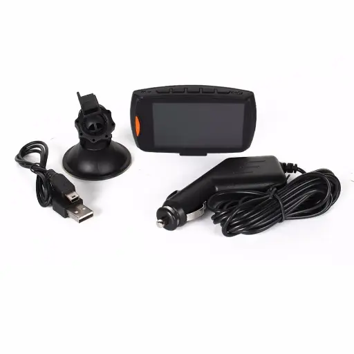 Écran 2,7" avec camera de recul et camera dashcam D10 DC12V
