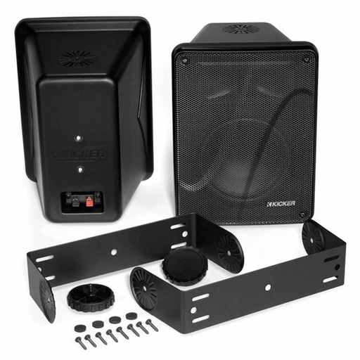 [AUDHP8648] Haut-Parleur extérieur noir 8ohms Kicker 279*207*207mm KI-11KB6000B-2