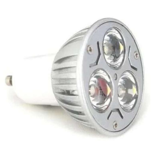 [ÉCLAMP00099] 3W GU5.3/MR16 HP 4500K 300Lm IP20 50*52mm AC180-240V 50-60Hz