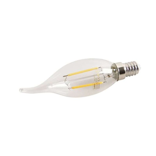 [ÉCLAMP00327] 3W E14 Bougie DL NV 300Lm AC180-240V 50-60Hz MC