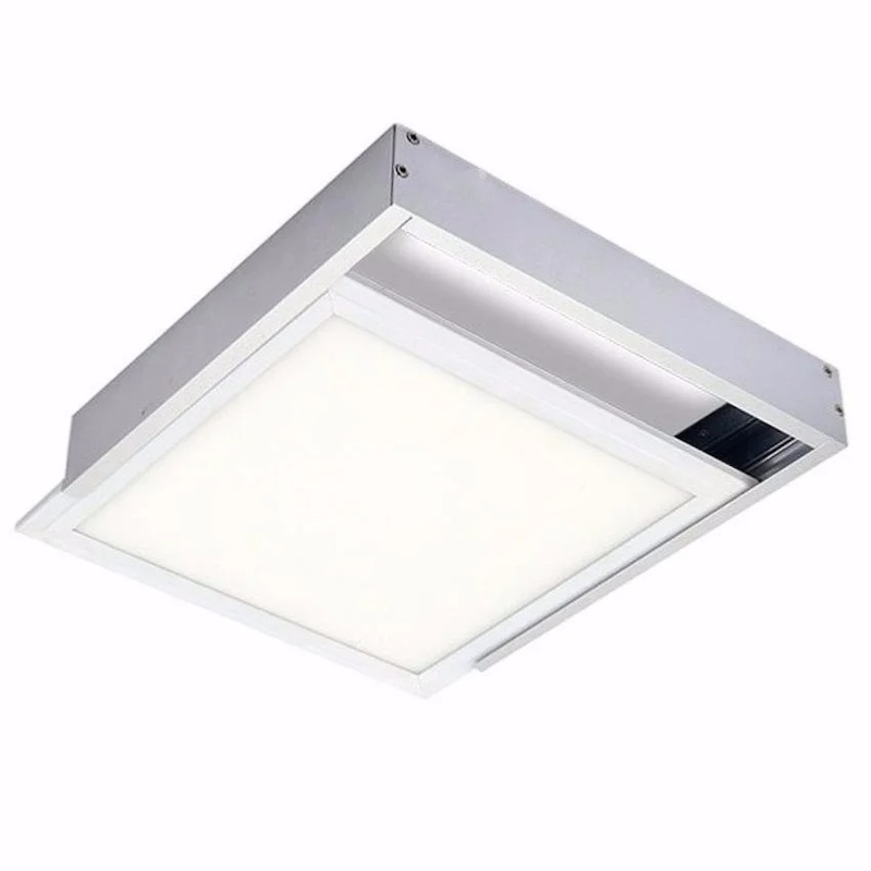 Fixation en sailli plafonnier Blanc Panel Light 600*600mm
