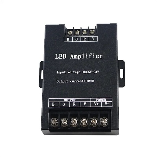 [ÉCLCONTR05841] Amplificateur RGB 360W IP20 110*90*25mm DC12-24V