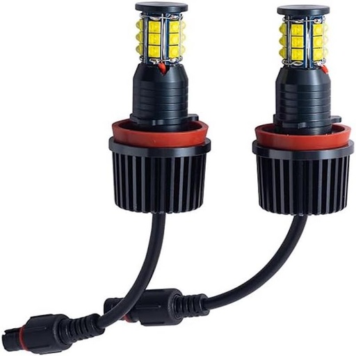 [AUTLED50858] Ampoules LED Angel Eyes BMW 80W 8000Lumens E92 H8/H11 Blanc 6000K DC12V