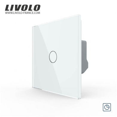 [MATÉLECINTER02499] Interrupteur va/vient simple tactille Blanc 300W EU IP44 86*86*38mm AC180-240V 50-60Hz