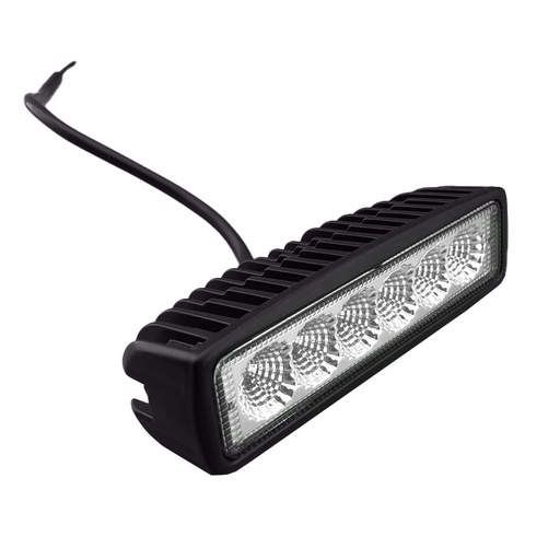 [AUTFEUX52029] Feux de travail 18W IP67 Blanc 6000K 160*45*50mm DC12-24V LB2009