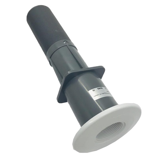 [ÉCLPOOL08880] Tuyau renforcé 2" pour installation ampoule piscine dans béton 2" vers 1,5" + plaque de finition HG-2