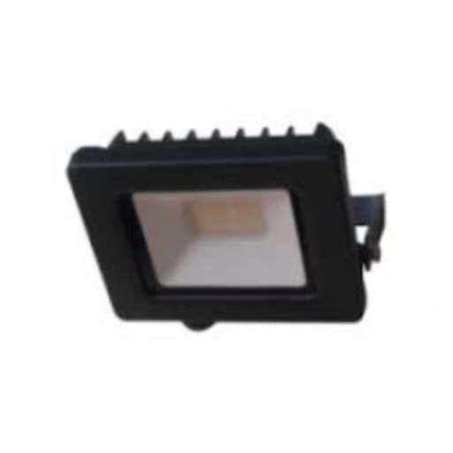 [ÉCLPROJ06381] 10w Projecteur SLIM SMD 3000K Noir 1000Lm IP66 100*80*20mm AC180-240V 50-60Hz