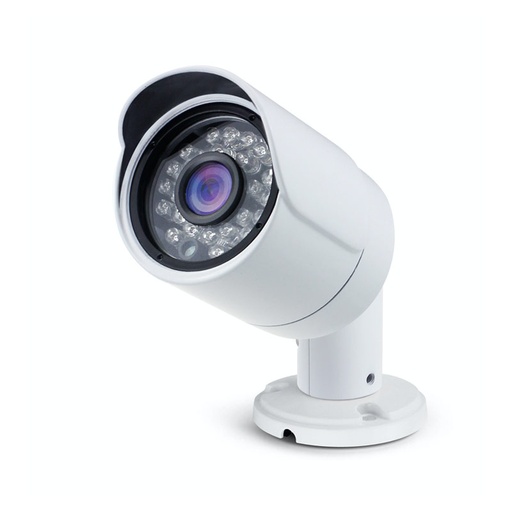[VIDSURCAM07760] Caméra Bullet AHD 1080P 2.0MP 2,8mm Sony PAL IR 30mètres Blanc IP67 75*160mm DC12V 0,4A PST-AHD101D