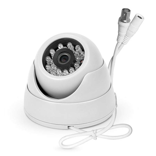 [VIDSURCAM07777] Caméra AHD 1080P 2.0MP dome plastique blanc PST-AHD301D