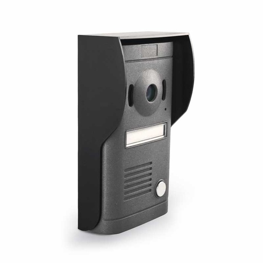 [CONTRACCVID08354] Vidéophone Vandalproof 6fils + 1 Écran 7" Noir DL-VD972C