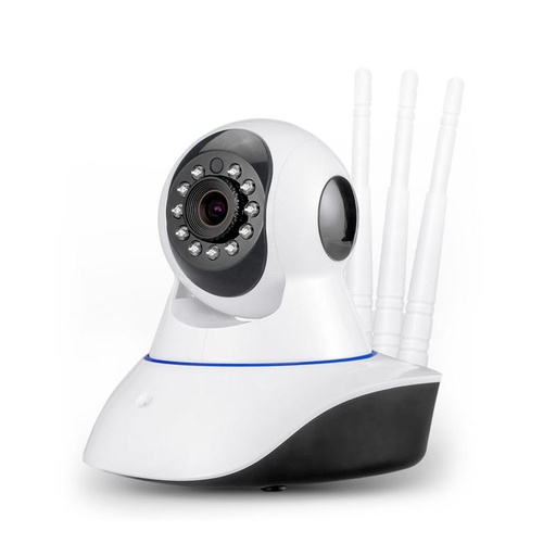 [VIDSURCAM08422] Caméra Wifi/IP PTZ360° 1080P 2.0MP 3.6mm Sony PAL IR 20mètres Carte SD Micro/Hp APP RJ45 Blanc IP20 133*113*130mm DC5V 2A  PST-G90-IPC-U