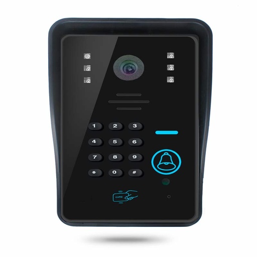 [CONTRACCVID08507] Vidéophone IP x 2 + Écran 7" Wifi Noir DL-WIFI002IDS
