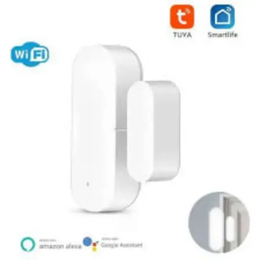 [ALARPTEU09009] Capteur de porte wifi APP sans fils batterie IP20 70*25*20mm PST-WD002
