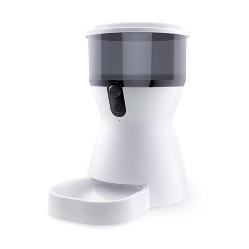 [DOMODIV09078] Distributeur de nourriture pour animaux camera/batterie wifi APP IP20 200*370*320mm  PST-FD-BL3-C