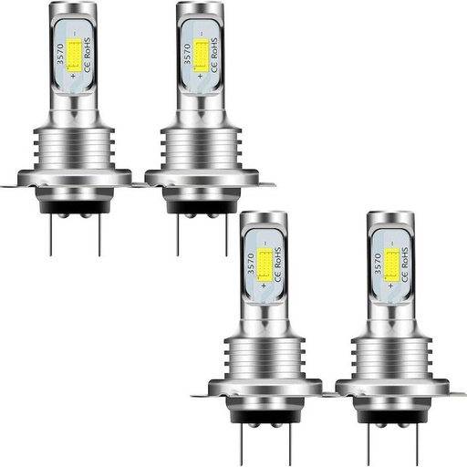 [AUTLED53354] Ampoules LED H7 HP7,5W Blanc 6000K DC12V