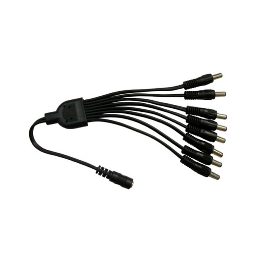 [VIDSURACC09610] Câble Y alimentation 1 vers 8 IP20 PST-DC08