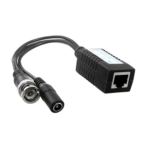 [VIDSURACC09641] Connecteur BNC/DC vers RJ45 POE RX IP20 22*160mm PST-VBP01FP