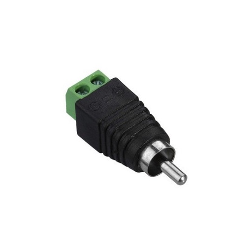 [VIDSURACC08033] Connecteur RCA mâle IP20 14*40mm PST-AUM01