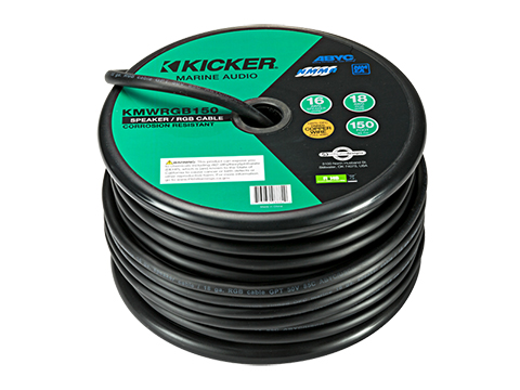 [BATAUD88820] Câble marine haut-parleurs + RGB 45mètres Kicker KI-KMWRGB150
