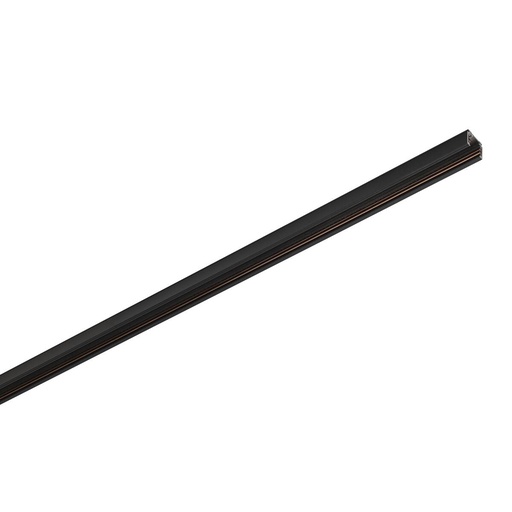 [ÉCLTRAC06411] Rail noir rond allumage triple 4 ligne 2 mètres AC180-240V