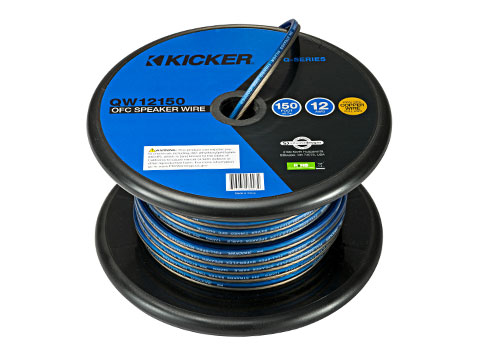 [AUTAUD089032] Câbles haut-parleurs Q 12GA 45 mètres Kicker KI-46QW12150