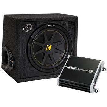 [AUTAUD070740] Caisson 25Cm 300W 4ohms + amplificateur DS 300W 4 canaux Kicker KI-41KKP412
