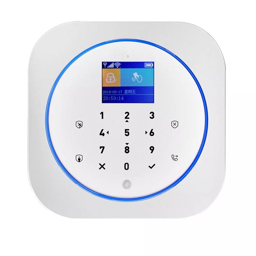 [ALACEN00747] Centrale d'alarme wifi sans fils APP batterie IP20 AC180-240V 50-60Hz PST-G12