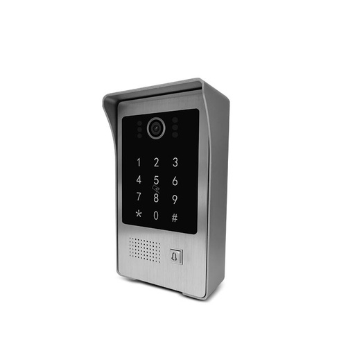 [CONVID01454] Vidéophone Gris IR IP65 2 canaux + RFID Tuya APP IP CAT5 POE Bcom87253-2C (copie)