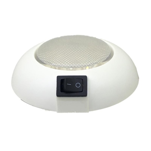 [BATLED70405] Lumière de courtoisie Ronde 4 pouces On/Off 18SMD Blanc 12V 108 Lm SF40136-2