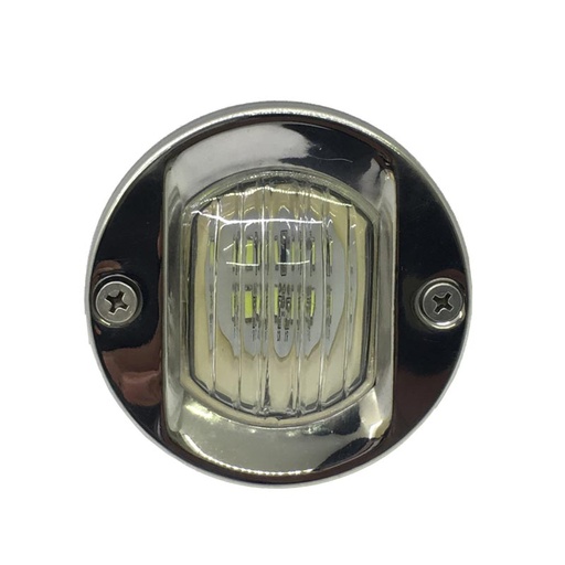 [BATLED70450] Feu de poupe SS304 12V/24V 1W LED 75mm*51mm SF-413322