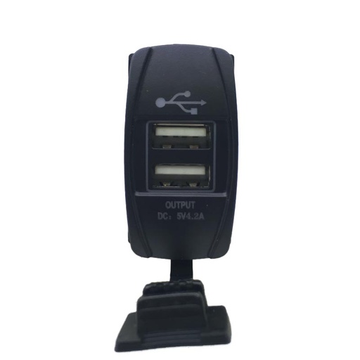 [BATELE70603] Port USB 2 entrées rouge SF50886-2R