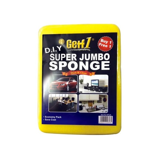 [AUTENT06485] Éponge Super Jumbo Shampoing Wash & Clean Pack GF-SJS