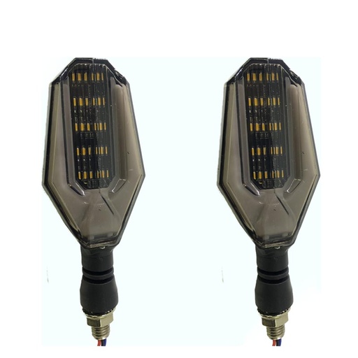 [AUTMOT55204] Clignotant moto Rouge + Orange DC12V MLB (copie)