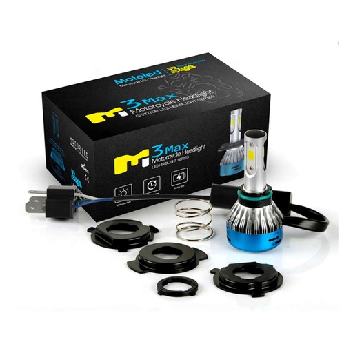 [AUTLED55327] Kit LED NAO M3MAX MOTO 40W 4000Lm H6-H/L DC9-16V